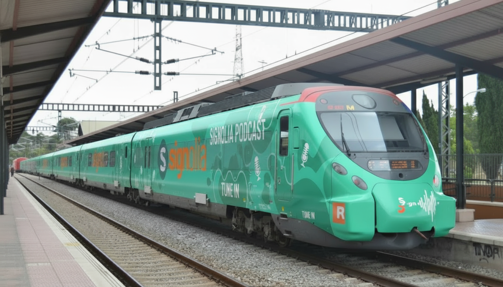 Vinil técnico Signolia para transporte ferroviário